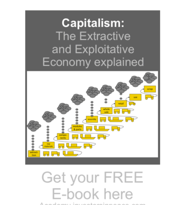 E-Book: Explaining why the capitalist model drives extraction and exploitation